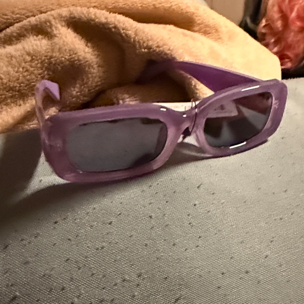 Source Unknown Purple Kids Sunglasses